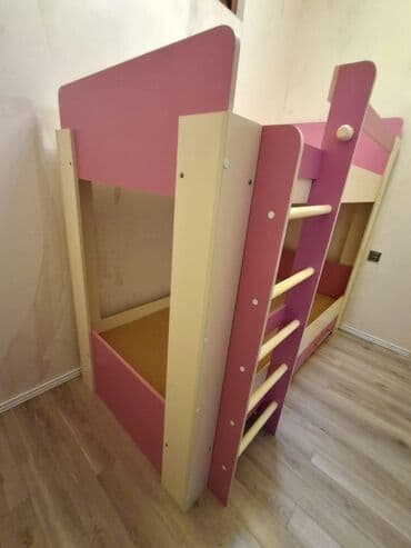 usaq mebeli instagram: Oğlan və qız üçün, İşlənmiş, Çarpayı, Matrassız, Siyirməli, Laminat — 2