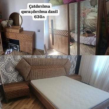 İkinəfərlik çarpayı, Dolab, Termo, Tumba, İşlənmiş