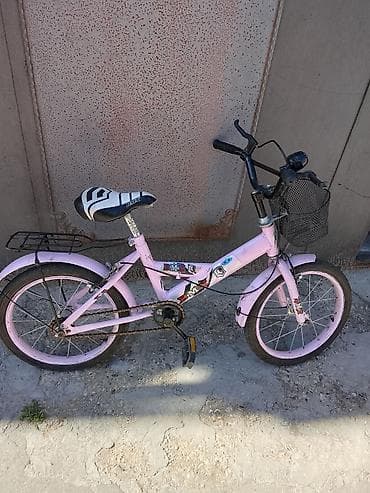 İki təkərli Uşaq velosipedi 18", sürətlərin sayı: 1