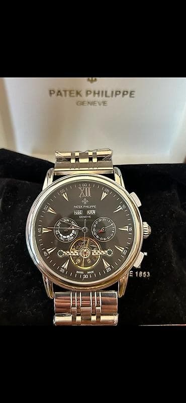 patek saat: Yeni, Qol saatı, Patek Phillipe, rəng - Qara — 3