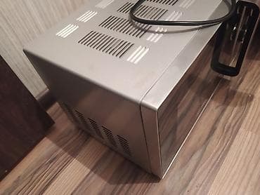 pizza sobası: Mikrodalğalı soba Hoffmann, Ayrıca dayanan, Mikrodalğalar ilə, rəng - Gümüşü — 3