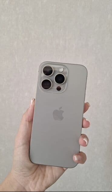 ikinci el 15 pro max: IPhone 15 Pro Max, Natural Titanium — 1