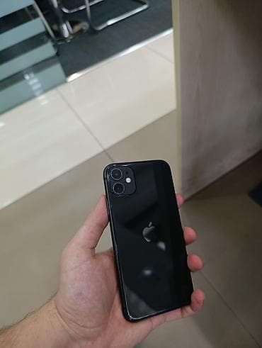 IPhone 11, 64 GB, Qara, Face ID