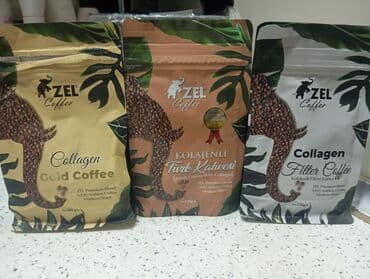 ZEL Coffee – Kollagenli qəhvə çeşidləri Məhsullar: - Collagen Gold