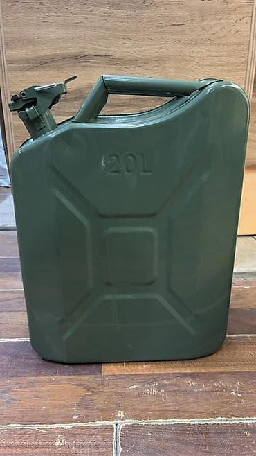 Metall yanacaq kanistrləri – 5L, 10L və 20L - Həcm variantları — 3