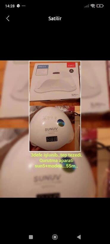 Manikür, pedikür aparatları: Satilir.endirimde olacag — 1