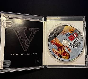 disqler: PS3 oyun diskləri – orijinal qablaşdırmada Grand Theft Auto V The — 3