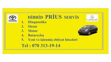 Hibrid Prius Servis – Toyota və Lexus hibrid avtomobilləri üçün