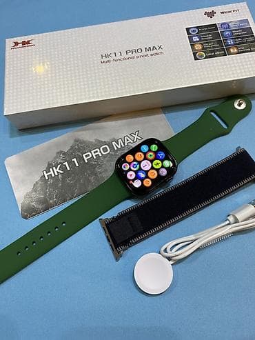 Saat dəstləri: Yeni, Smart saat, Wearfit, Sensor ekran, rəng - Yaşıl — 2