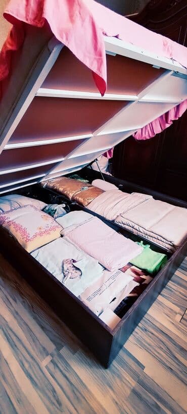 2 mərtəbəli carpayi: İşlənmiş, İkinəfərlik çarpayı, Bazalı, Matras ilə, Siyirməsiz — 5