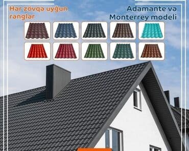 dərnəgül dam örtükləri zavodu: Metal dam örtükləri, Pulsuz çatdırılma, Zəmanətli, Kredit yoxdur — 5