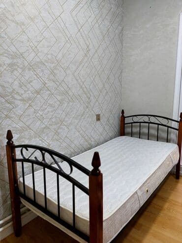 madeyra tek carpayi: Təknəfərlik çarpayı, Bazasız, Matras ilə, Siyirməsiz — 2