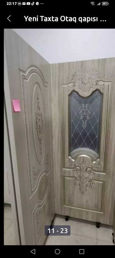 taxta qapı qiymətləri: Yeni Otaq qapısı Zamok ilə, Zəmanətsiz, Ödənişli quraşdırma, Pulsuz çatdırılma — 6