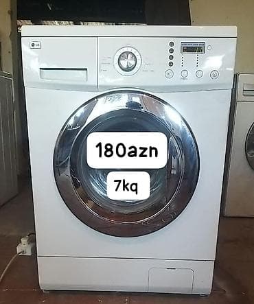 i̇pad 7: Paltaryuyan maşın LG, 7 kq, Avtomat, Qurutmasız — 1