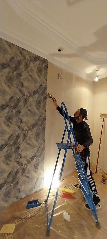 qara sacda refle: Təmir işlərini görürəm . məsuliyyətli və keyfiyyətli şəkildə — 8