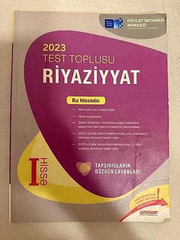 top ucuz: Riyaziyyat 11-ci sinif, 2023 il — 1