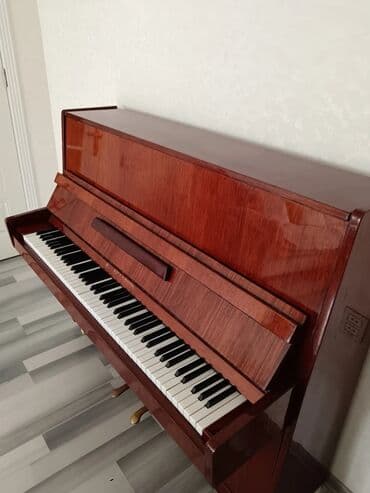Lüğətlər: Akkustik piano – şaquli model (upright). Gövdə parlaq cilalı tünd — 4