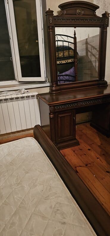 Təmir və tikinti: Klassik üslubda yataq otağı dəsti - Material: tünd qəhvəyi tonlarda — 1