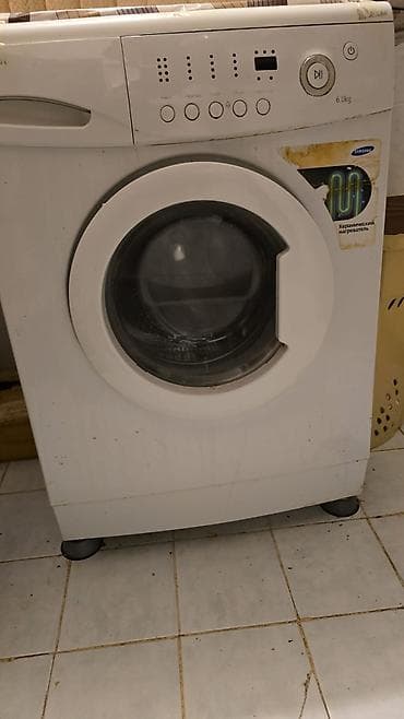 samsung keramik: Samsung önyükləməli paltaryuyan maşın - Yük həcmi: 6 kq (göstərici — 2