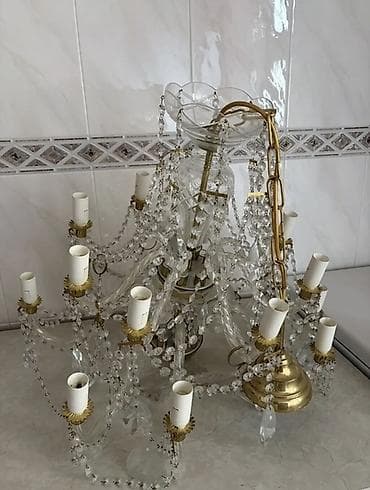 xrusta: Люстра, 10 и более ламп, Хрусталь — 1