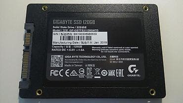 SSD Gigabyte 120GB SATA
Yaxşı vəziyyətdə