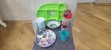 Tezediler 1ededi 1 man usaqlar ucun yemek ve su qablari — 2