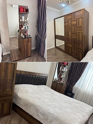 2 təknəfərlik çarpayı, Termo, 2 tumba, Dolab, İşlənmiş
