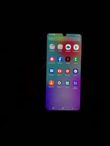 samsung d780: Samsung Galaxy A41, 64 GB, rəng - Mavi, Qırıq, Sensor, Barmaq izi — 2