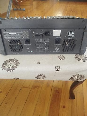 dvd satisi: Komplekt satılır.Dynacord PowerMate 1000 səs pultu (powered mixer) — 5