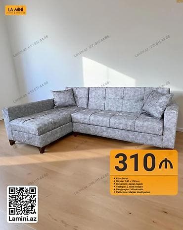 Künc divan, Açılan, Bazalı, Parça, Şəhərdaxili pulsuz çatdırılma — 1