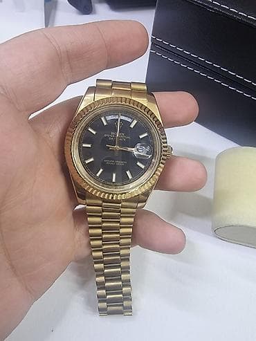 Аксессуары: Наручные часы, Rolex, цвет - Золотой — 3