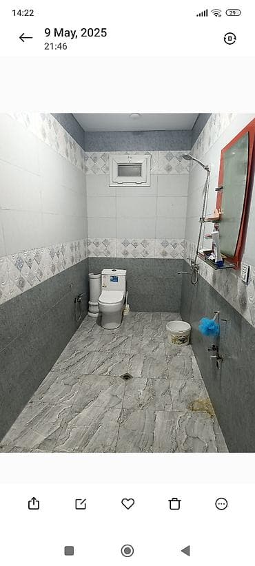 kiraye evler gence: 1 otaqlı həyət evi kiraye verilir - Planlanma: bir yataq otağı, açıq — 4