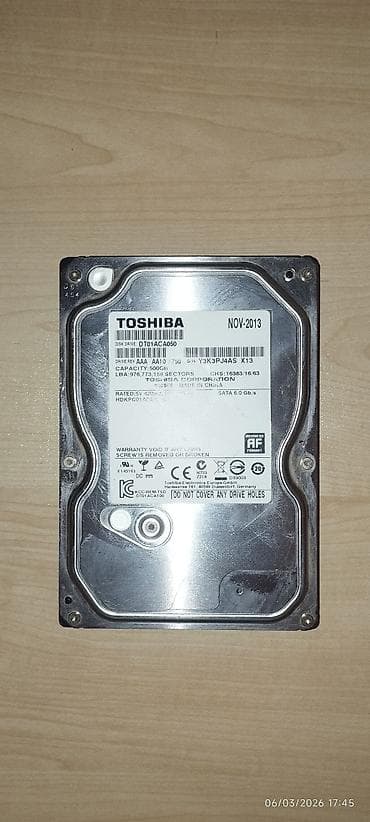 500gb hard disk: Həm cibinizə uyğun,həmdə Keyiffiyetli məhsul istəyirsiz? buyurun sizə — 1