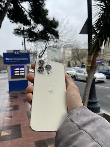 iphone 13 mini ikinci el: IPhone 14 Pro Max, 128 GB, Qızılı — 2