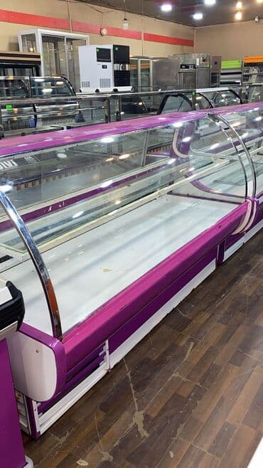 Soyuduculu vitrini – uzun bucaq formalı, şüşəli ön panel və yuxarıdan lalafo.az -da Soyuduculu vitrini – uzun bucaq formalı, şüşəli ön panel və yuxarıdan