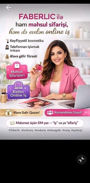 partladan satışı: Satış məsləhətçisi tələb olunur, Yalnız qadınlar üçün — 1