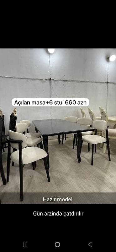 Açılan, 6 stul lalafo.az -da Açılan, 6 stul