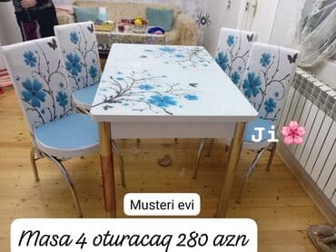 Mətbəx üçün, Yeni, 4 stul lalafo.az -da Mətbəx üçün, Yeni, 4 stul
