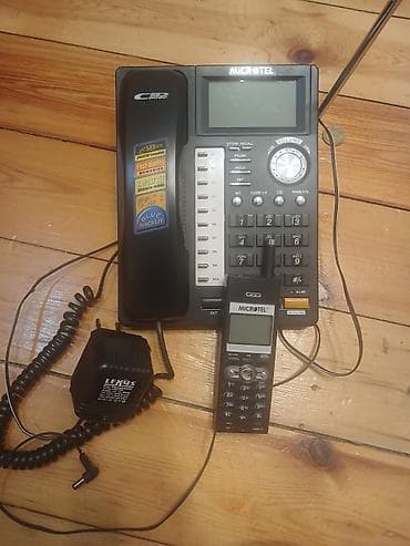 Elektronika: Stasionar/ev telefonu dəsti – müxtəlif modellər Paketdə bir neçə — 4