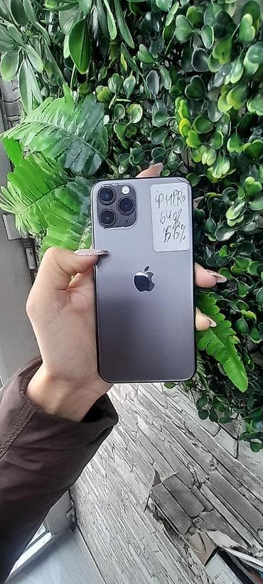 ikinci el iphone 14 pro max: IPhone 11 Pro, 64 GB, Space Gray, Face ID — 1