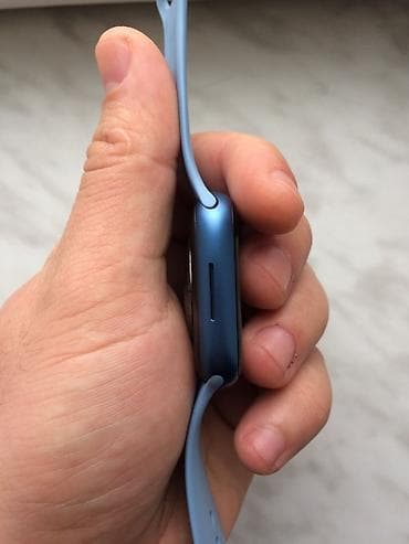 apple watch 7 41: Smart saat, Apple, Suya davamlı, rəng - Mavi — 4