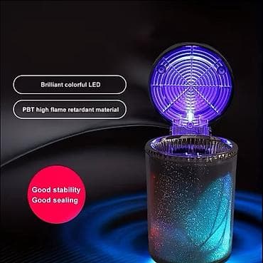 Avtomobil üçün LED işıqlı külqabı - Rəngli LED işıqlandırma: Qapaq — 2