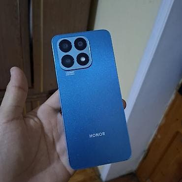 Powerbanklar: Honor X8a, 128 GB, rəng - Mavi, Barmaq izi — 1