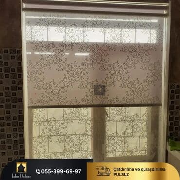 ucuz tüller: Jalüz pərdə ucuz sok qiymətlər bizdə 2 ya 3 günərzində hazırlama — 14