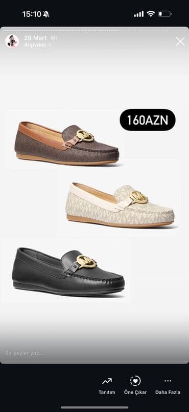 Ölçü: 36, rəng - Qara, Yeni