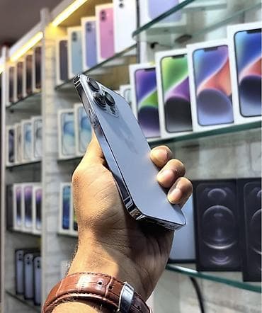 IPhone 13 Pro, 128 GB, Sierra Blue, Zəmanət, Simsiz şarj, Face ID — 2