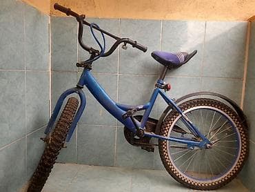 velo rambo: Uşaq velosipedi – 20 düym (təxmini) təkərlər, mavi rəng — 1