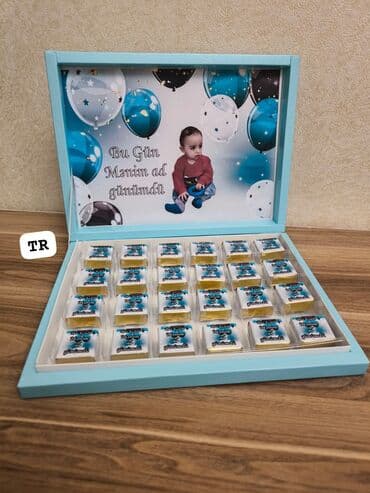 подарок мужчине на 23 февраля: Şokolad xonçasi ad günleri,xna partileri,kicik toy ve saire istənilən — 5