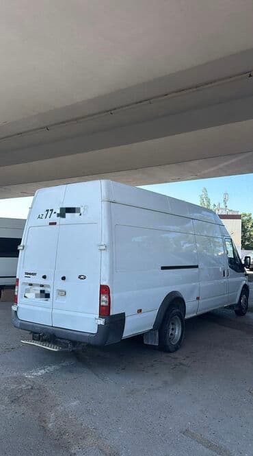 fort yük: Ford Transit (icarəyə verilir) Əlavə məlumat üçün qeyd olunan nömrə — 4