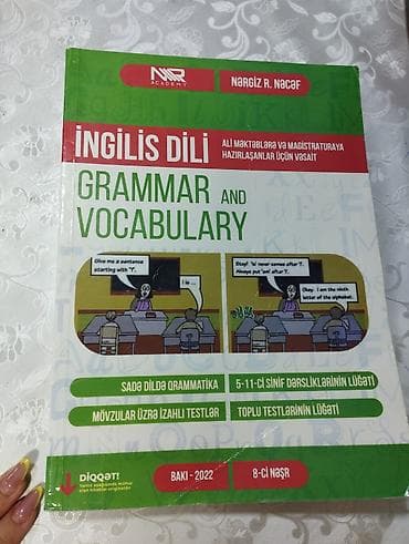 İngilis Dili – Grammar and Vocabulary (Nərgiz R. Nəcəf), NR Academy